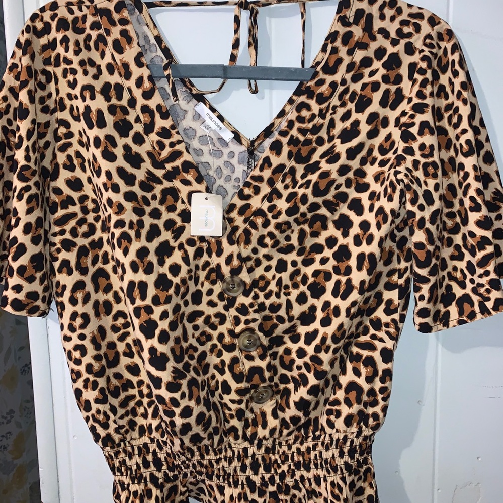 Maurices leopard top!
